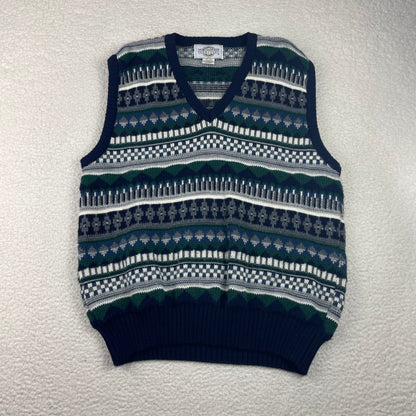 Vintage Fair Isle Northwest Sweater Vest