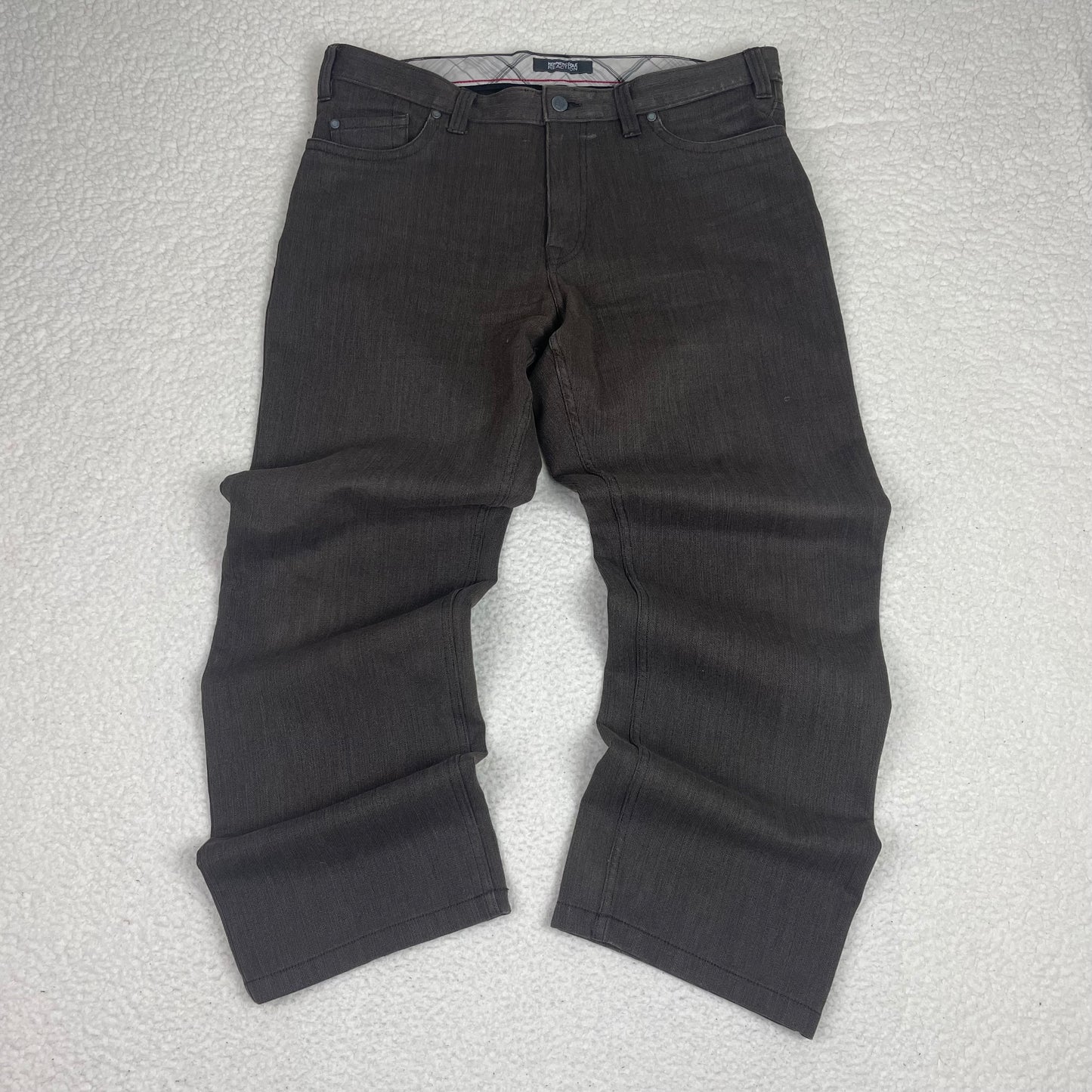 Wide Leg Brown Low Crotch Barrel Baggy Pants