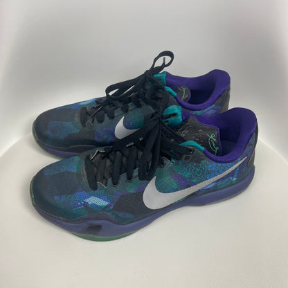 Nike Kobe Overcome Peach Jam Emerald Glow Purple Basketball Shoes 9.5 705317-305