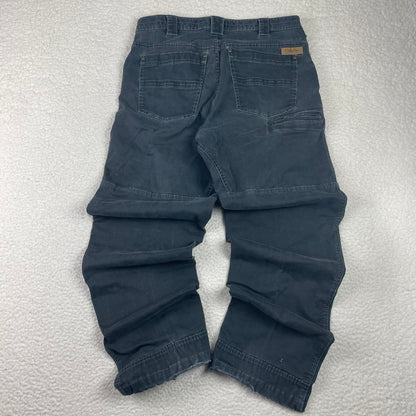 Vintage Cabela's Cargo Double Knee Smoked Gray Pants