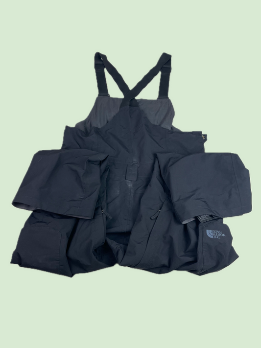 The North Face Black Insulated Bib Snow Pants Ski Overalls