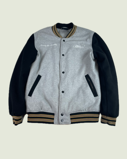 Y2K No Fear Ready To Bumble Varsity Letterman Jacket