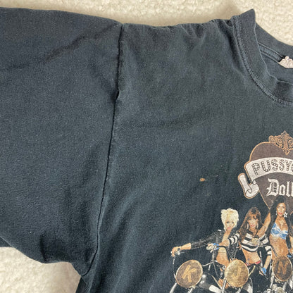 Y2K Pussycat Dolls World Domination Tour 2009 Black Shirt