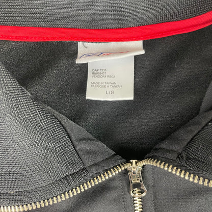 Vintage Reebok Black Zip Up Funnel Neck Track Jacket