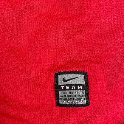 Nike Spartak Moscow Soccer Jersey Red White Chest Band