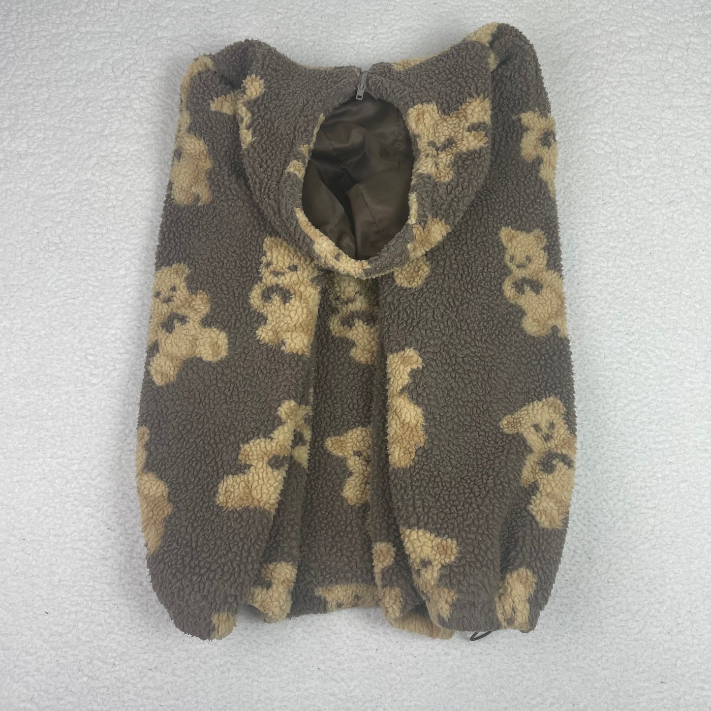 Aelfric Eden APO Bear Print Sherpa Fleece Hoodie