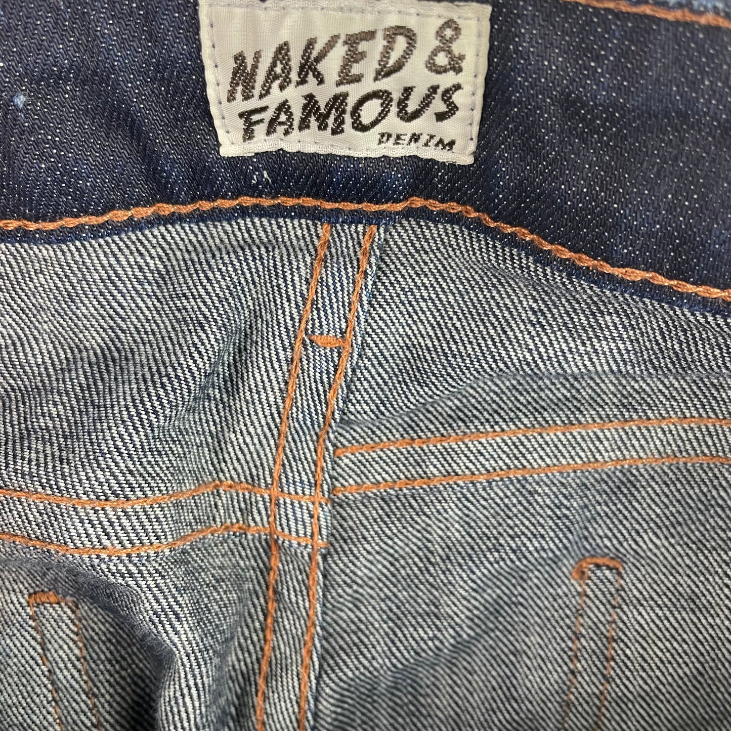 Naked & Famous Indigo Power Stretch Skinny Guy Jeans