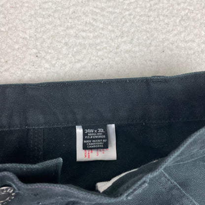 Vintage Dakota Double Knee Black Carpenter Pants