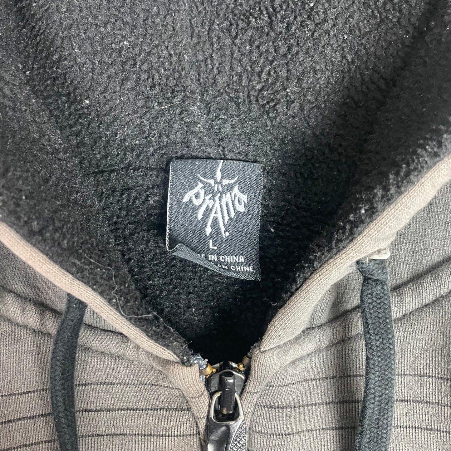 Vintage PrAna Y2K Striped Zip Up Hoodie