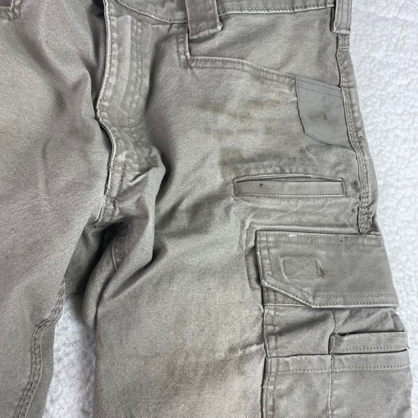 Vintage Noble Double Knee Canvas Double Knee Cargo Pants