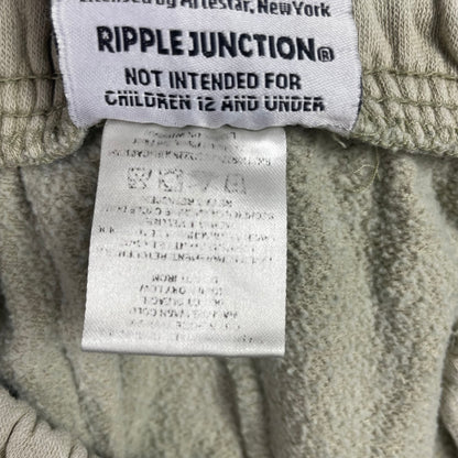 Jean Michel Basquiat Tan Graphic Art Jogger Sweatpants