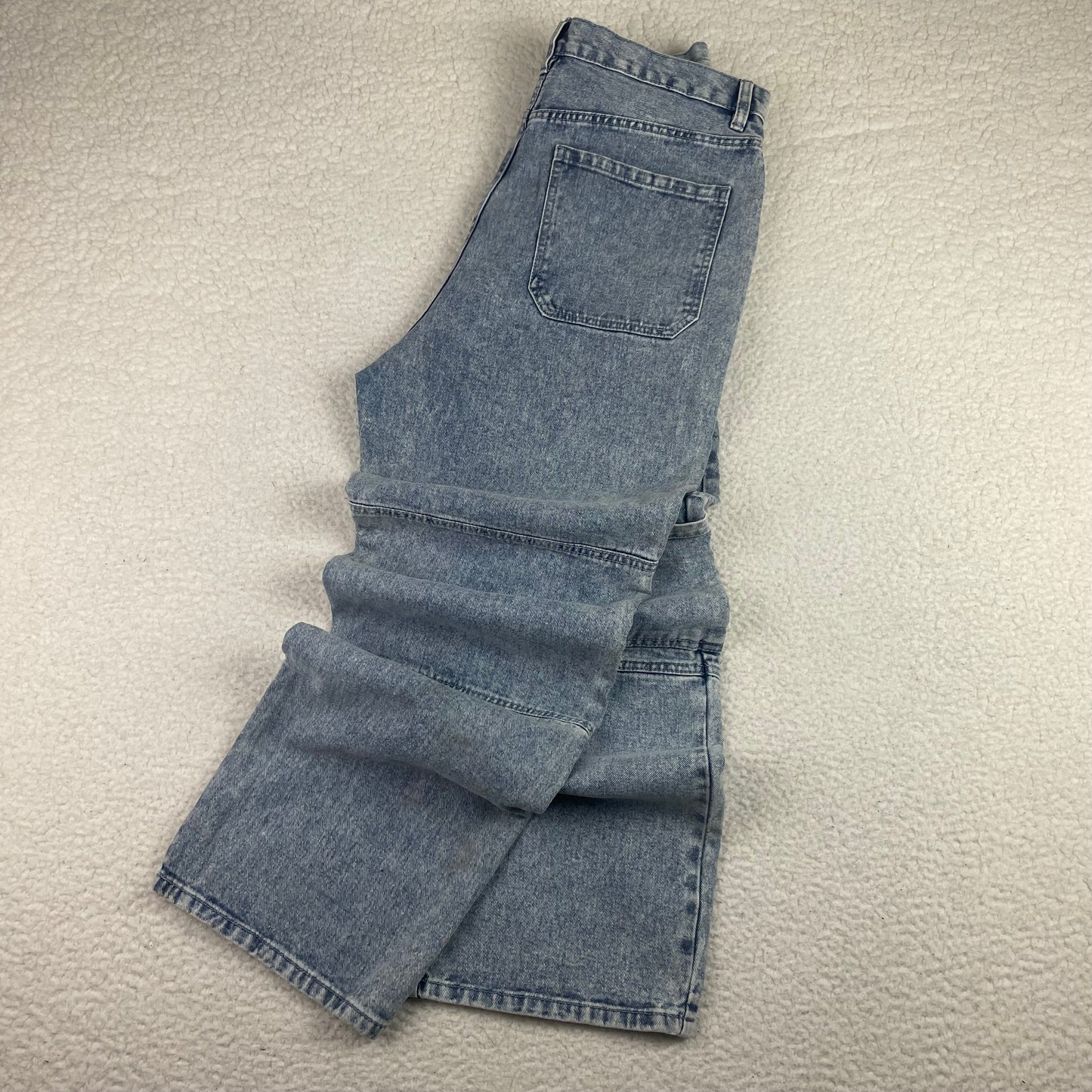 RE/Used Straight Leg Relaxed Carpenter Jeans