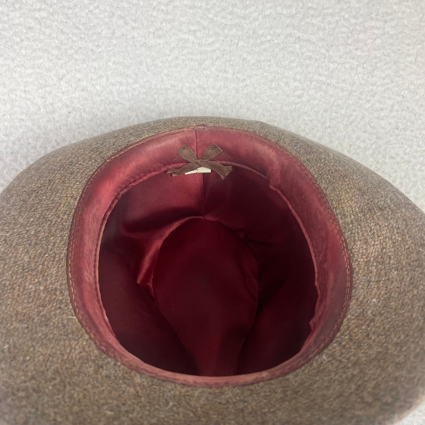 Vintage Wool Felt Medium Brim Fedora