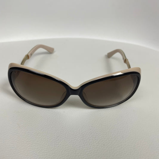 Y2K Roberto Cavalli Beige Black Snake Sunglasses One Size Mob Cyber Street