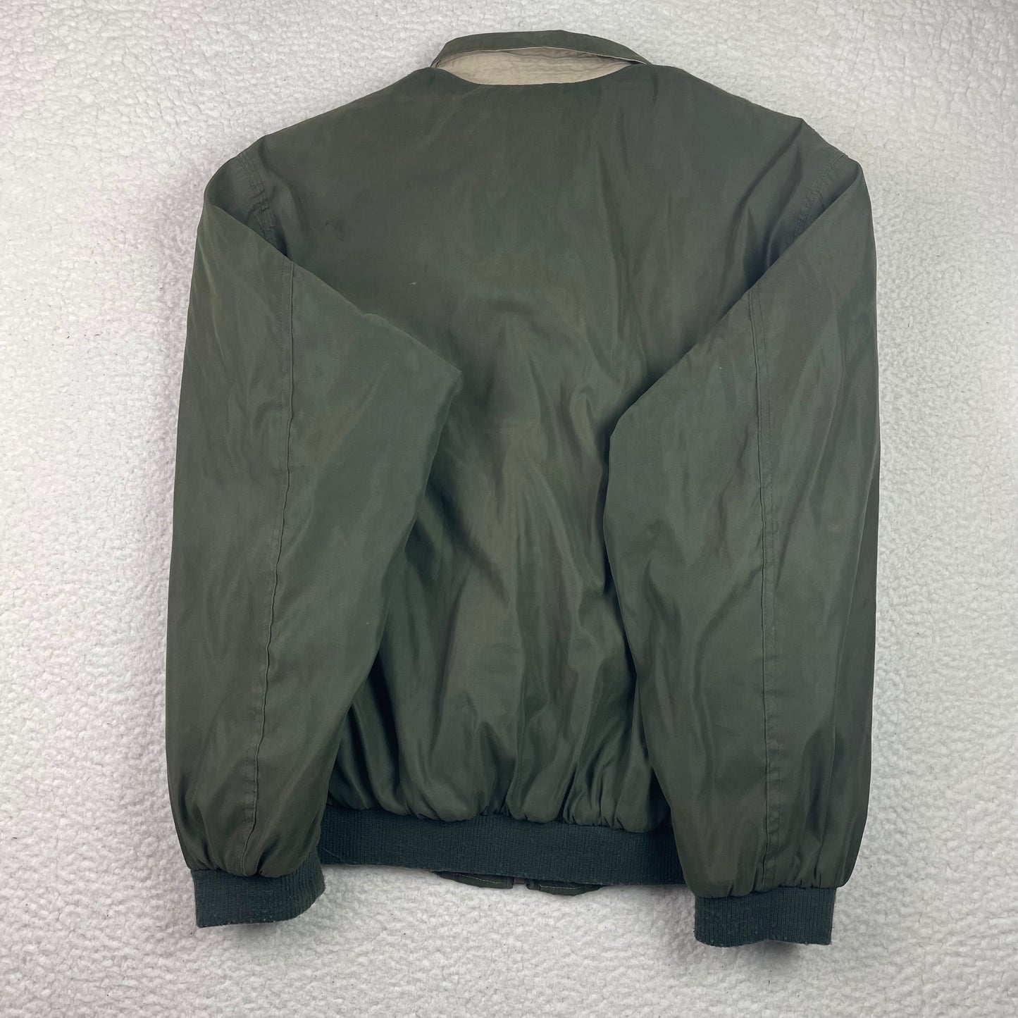 Vintage Weatherproof Army Sage Green Harrington Jacket