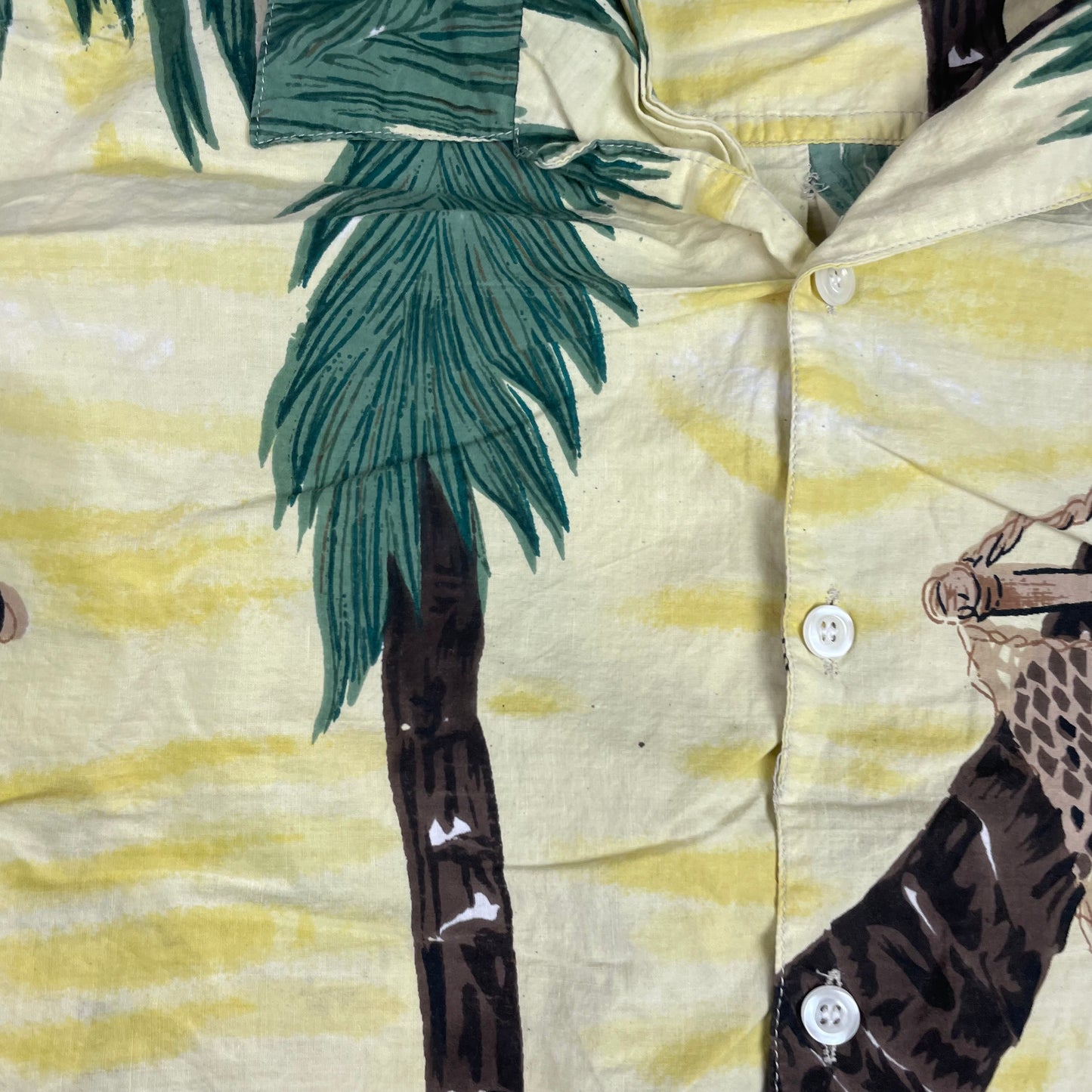 Vintage Request Jeans AOP Bahamas Button Up Shirt