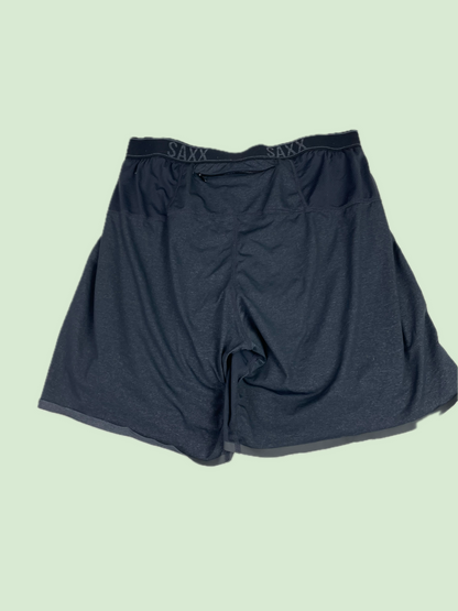 SAXX Pilot 2N1 Men's Athletic Training Shorts Black BallPark Pouch