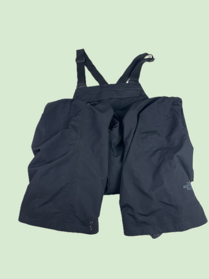 The North Face Black Insulated Bib Snow Pants Ski Overalls
