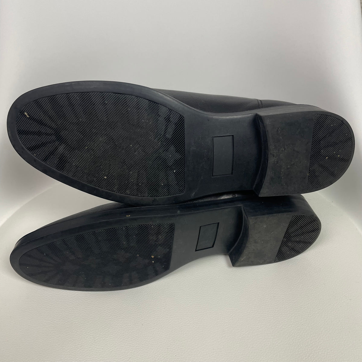 Boemos Black Leather Chelsea Boots 43 Made In Italy