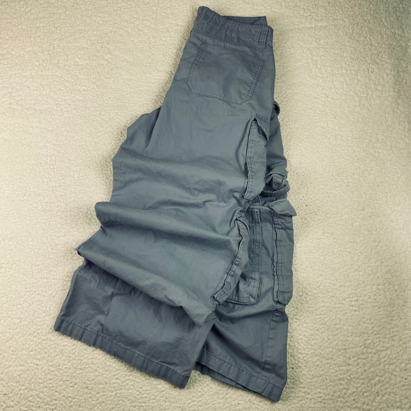 Y2K JNCO Style Refuge Super Baggy Paratrooper Pants