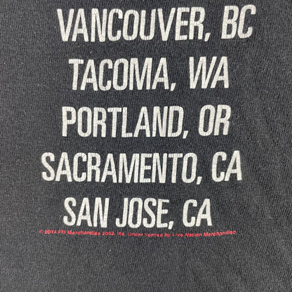 Fleetwood Mac On With The Show Tour Shirt 2014
