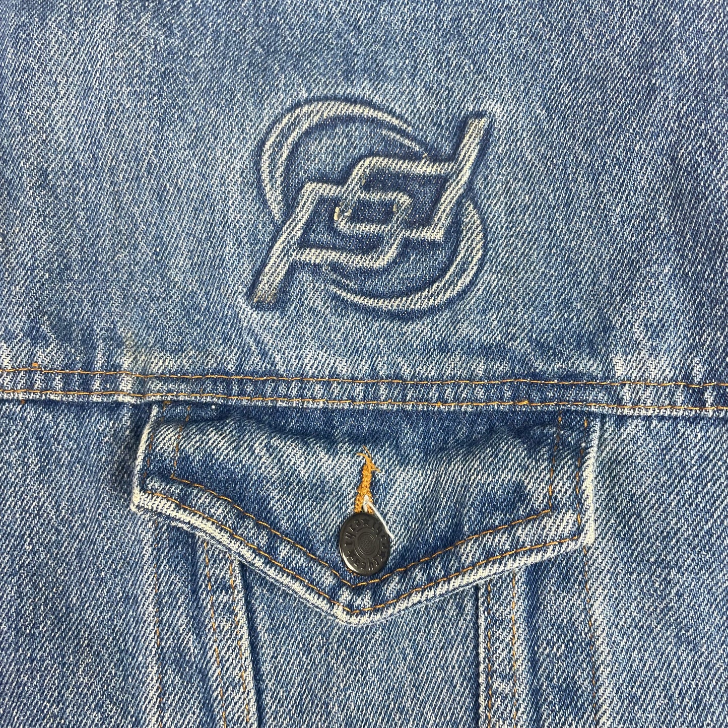 Vintage Made in USA Denim Trucker Jacket