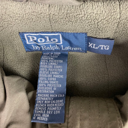 Polo Ralph Lauren Olive Green Full Zip Fleece Lined Jacket
