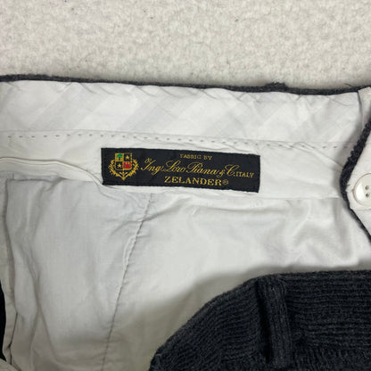 Vintage Samuelsohn Zelander Wool Low Crotch Barrel Pants