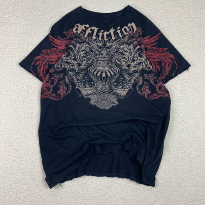 Affliction Style MMA Frankie Edgar Truth Graphic Shirt