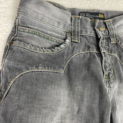 Vintage Dickies Yoke Western Charcoal Gray Jeans