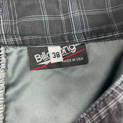 Billabong Plaid Board Shorts Mark Occy Occhilupo Made in USA