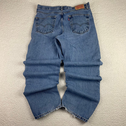 Vintage Levis 550 Baggy Barrel Relax Fit Light Wash Jeans