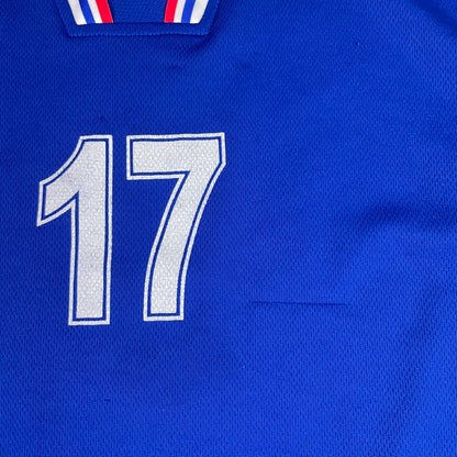 Valentino Sport Croatia Robert Jarni 17 Soccer Jersey Blue