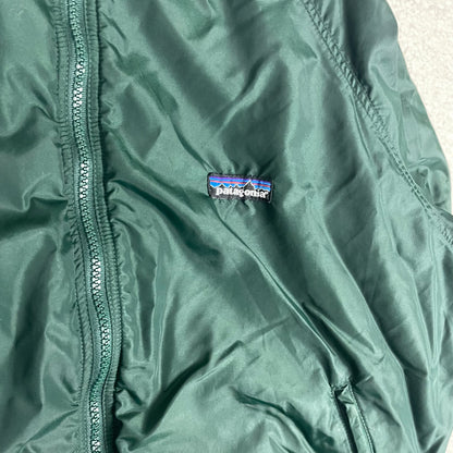 Vintage Patagonia Fleece Lined Green Windbreaker Jacket
