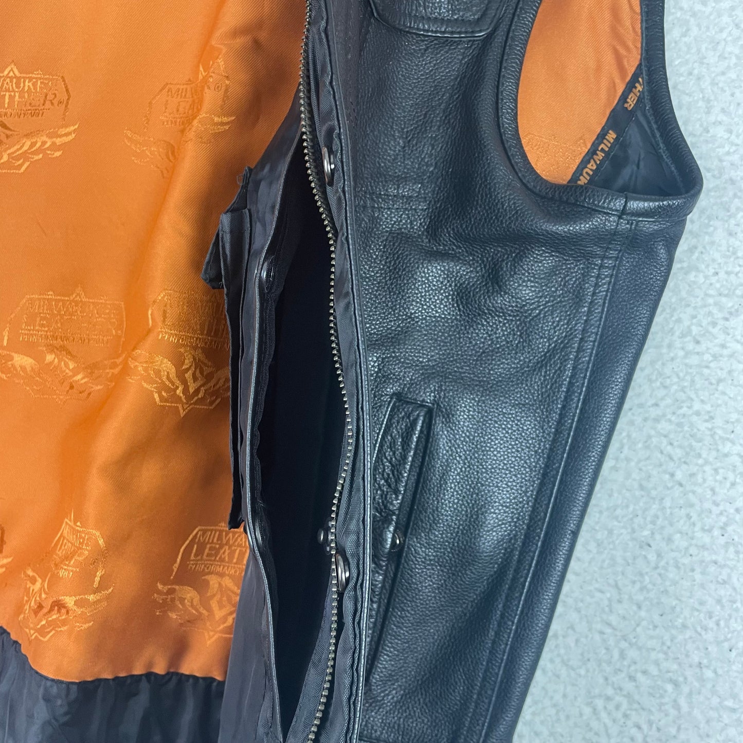 Milwaukee Leather Heavy Motorcycle Vest