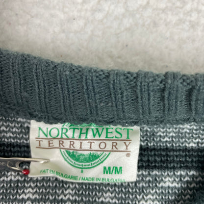 Vintage Fair Isle Nordic Ski Pattern Crewneck Sweater