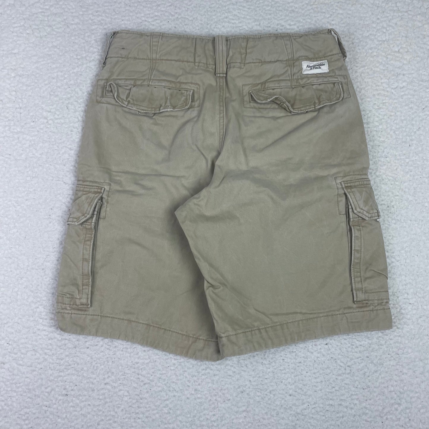 Abercrombie & Fitch Tan Baggy Cargo Shorts