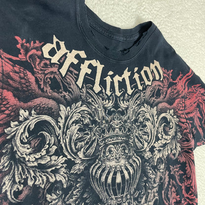 Affliction Style MMA Frankie Edgar Truth Graphic Shirt