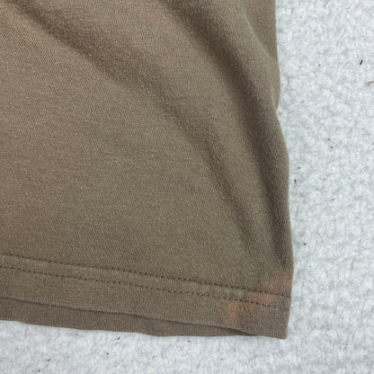 Y2K Billabong Brown Gothic Graphic Skate Surf Shirt