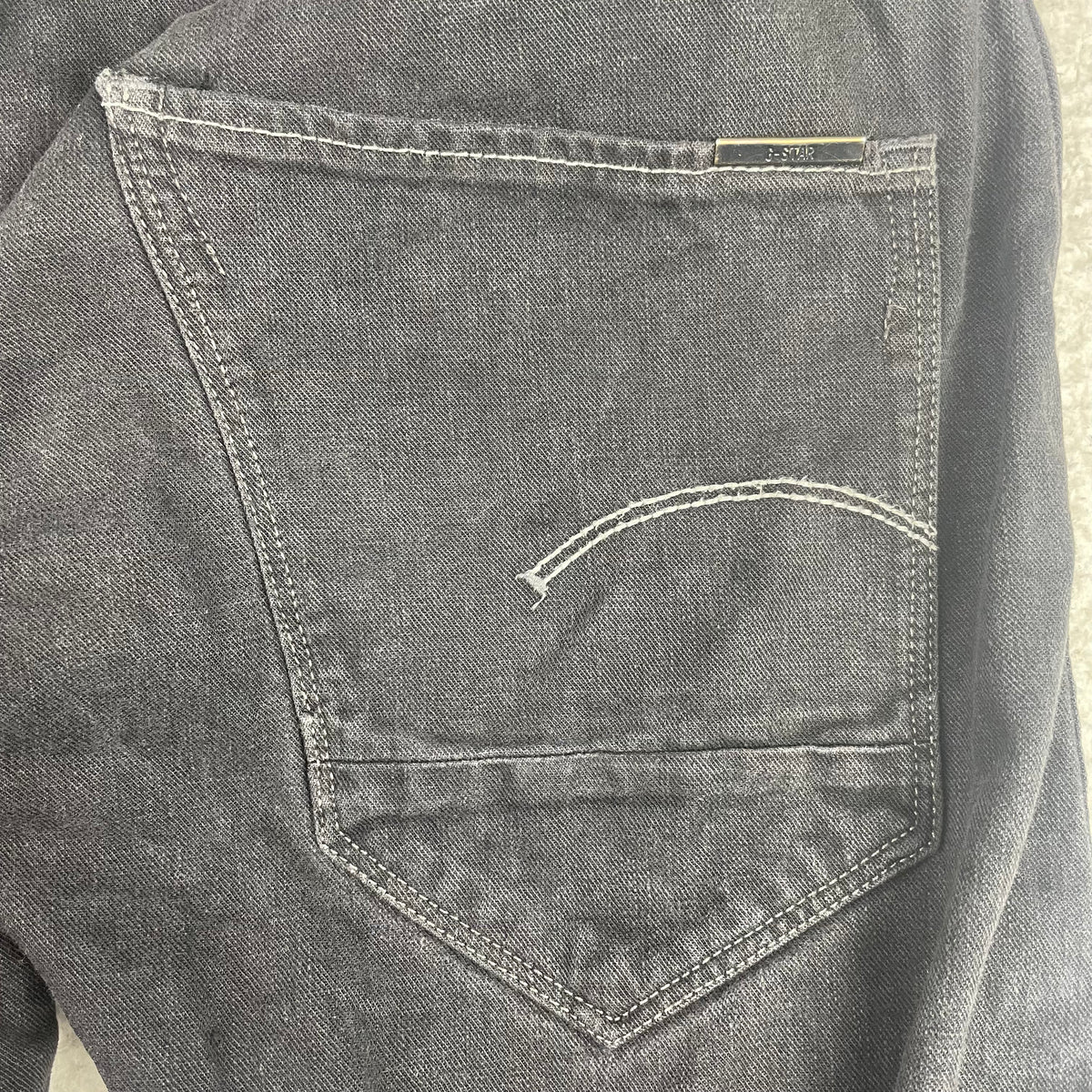 G-Star Raw Arc 3D Loose Tapered Black Denim Jeans 29x32 Streetwear