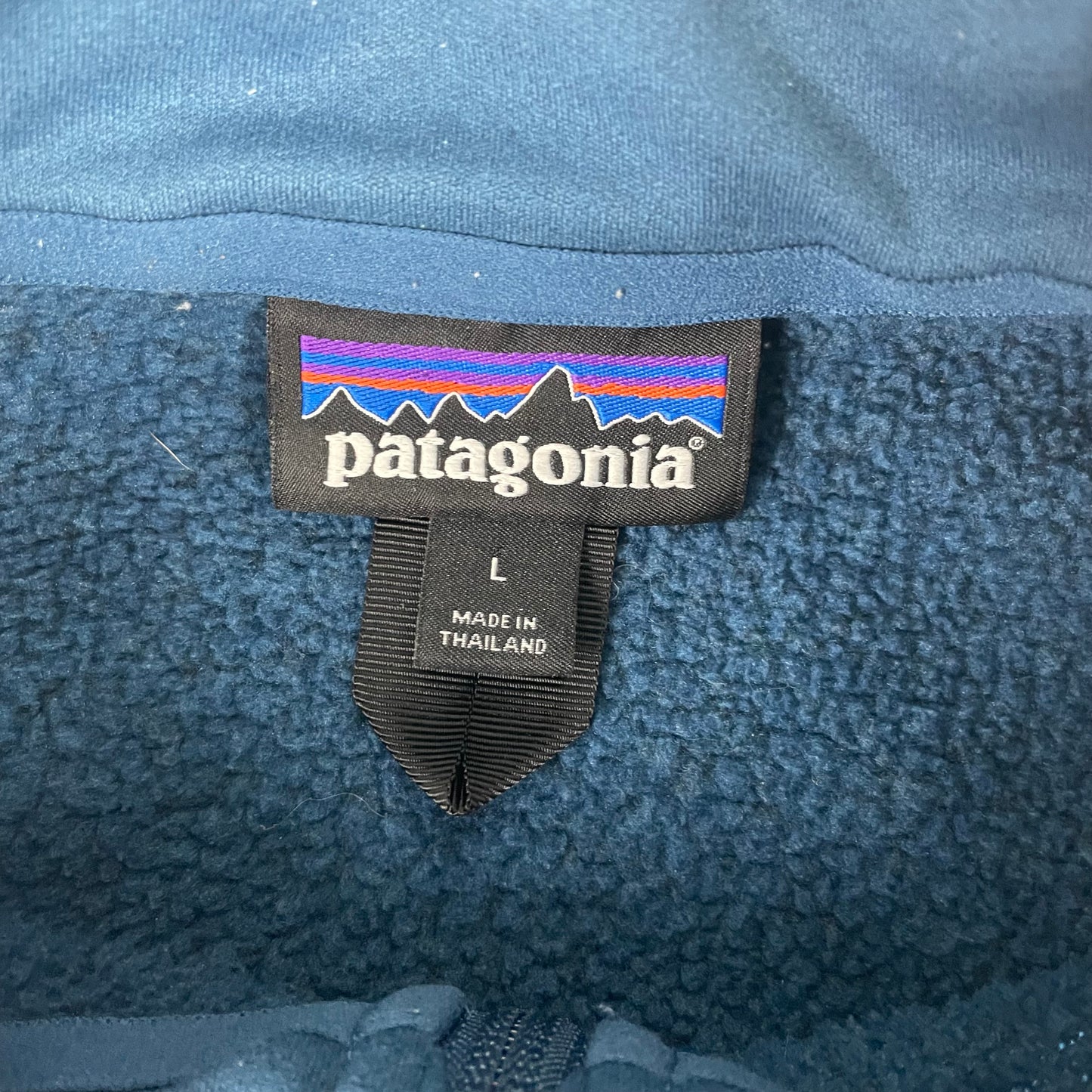 Patagonia Blue Better Sweater Quarter Zip Fleece Pullover
