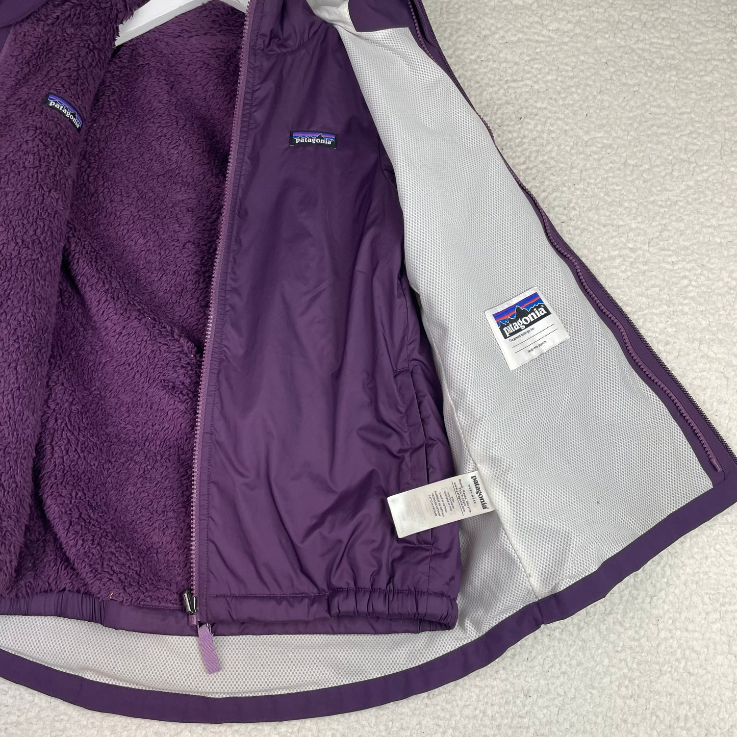 Patagonia Purple 4 in 1 H2no Hooded Full Zip Jacket