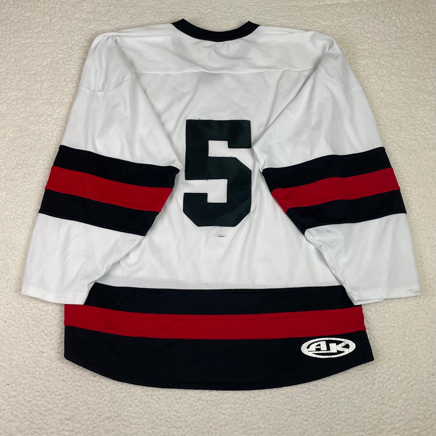 Vintage Rebel Scum Hockey Skeleton Jersey