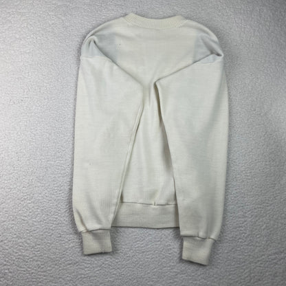 Vintage CCCP USSR Soviet Union Cream Sweater