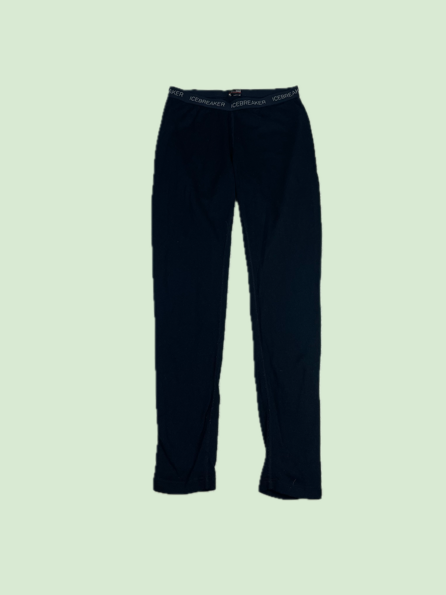 Icebreaker Merino 260 Bodyfit Black Base Layer Leggings