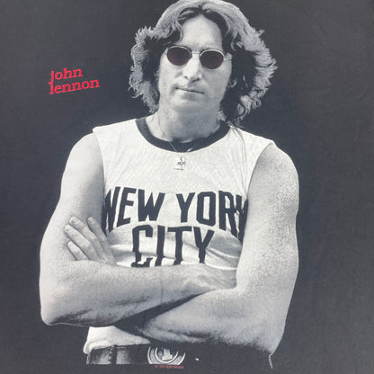 John Lennon New York City Graphic T-Shirt All Sport Single Stitch