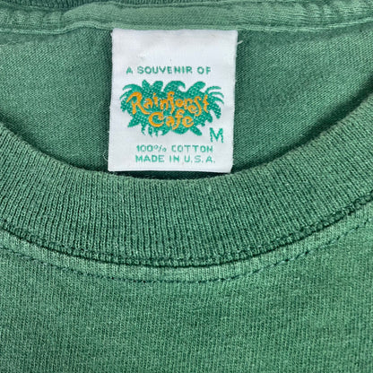 Rainforest Cafe Orlando Parrot Graphic T-Shirt Green