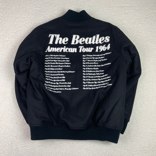 Beatles 50th 1964 Tour Quilt Line Bomber Jacket