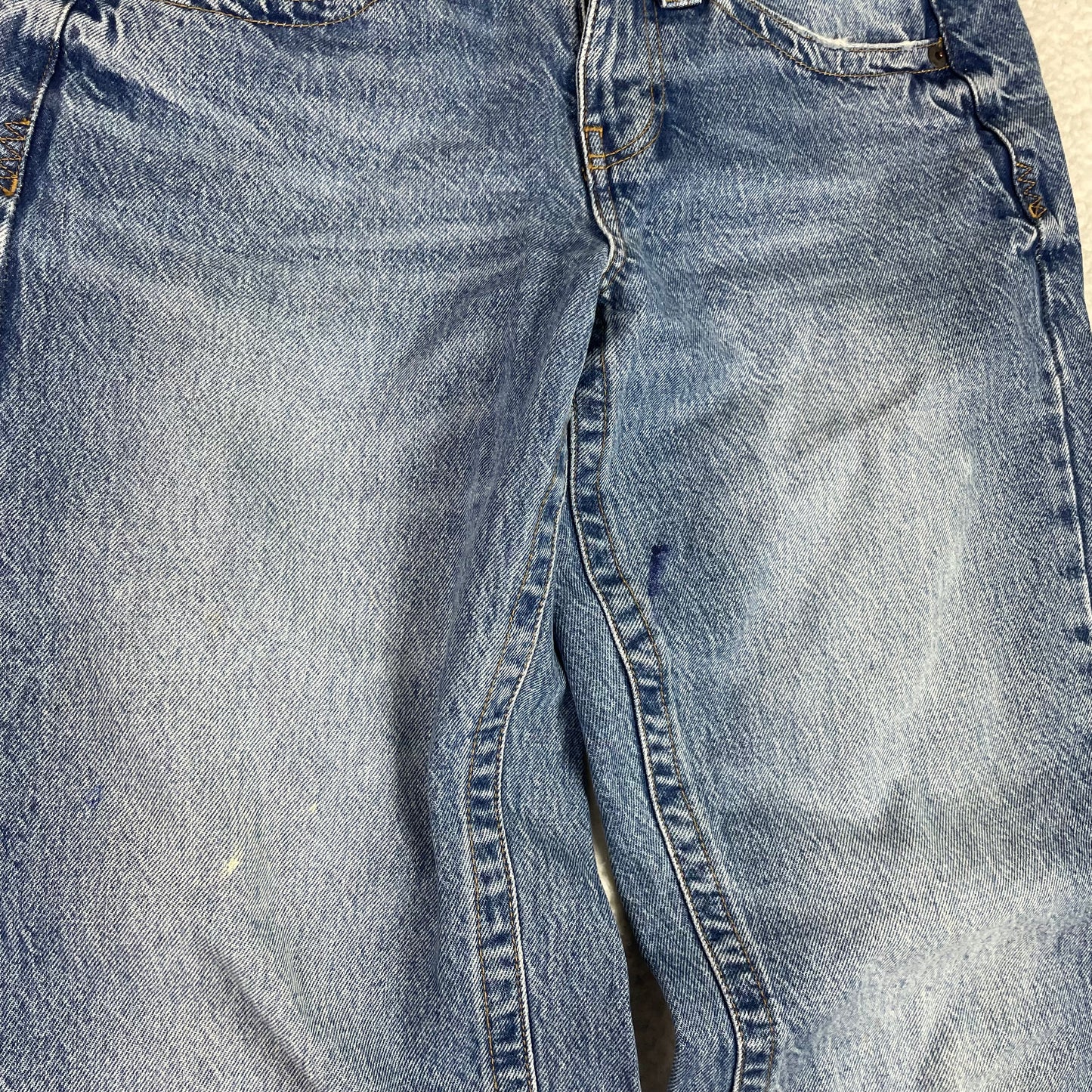 BDG Baggy Wide Leg Light Wash Low Rise Jeans