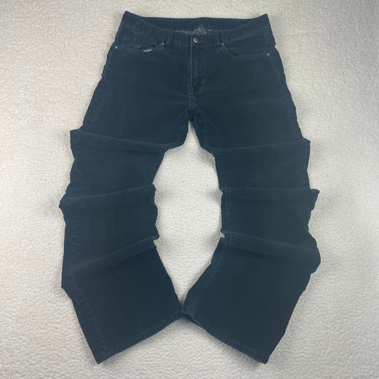 Vintage Buffalo David Bitton Dark Navy Blue Corduroy Pants
